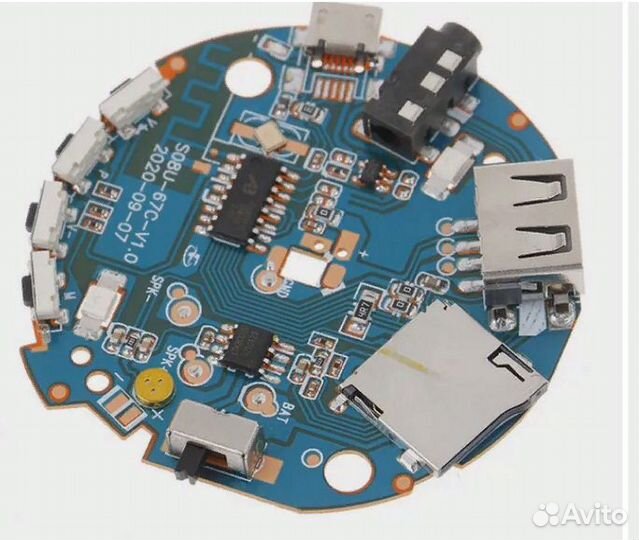 Плата bluetooth колонки