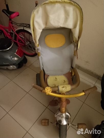 Детский трехколесный велосипед бу