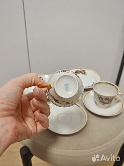 Чайный /кофейный набор СССР Рига