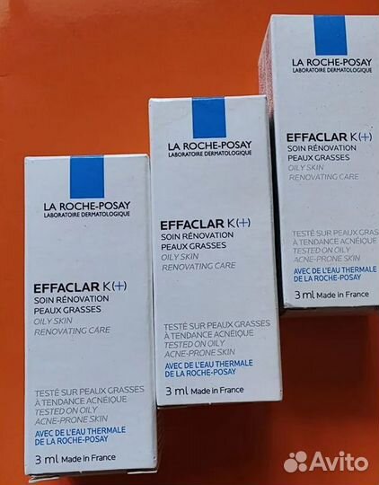 La Roche Posay Effaclar K (+) Эмульсия 3мл
