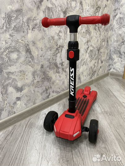 Самокат детский трехколесный kreiss