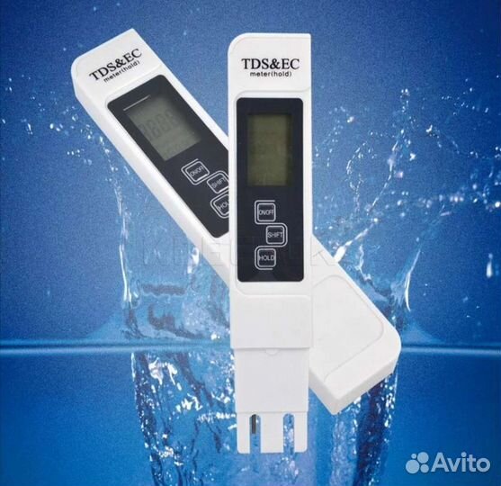 Tds метр, тестер качества воды, солемер
