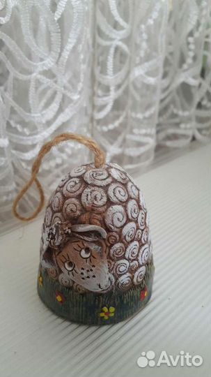 Колокольчик керамический