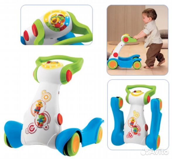 Ходунки каталка chicco