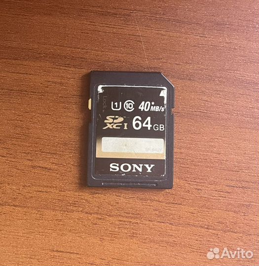 Карта памяти sdhc 64Gb