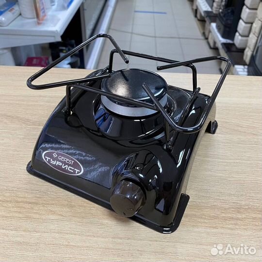 Плитка газовая туристическая под газовый баллон