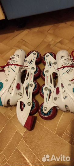 Роликовые коньки детские раздвижные