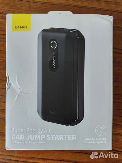 Пуcко-зарядное устpойcтвo Baseus Car Starter