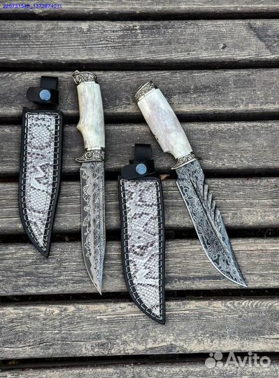 Нож Дамаск рог лося (Арт.27114)