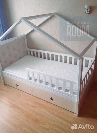 Детская кровать домик от 3 лет