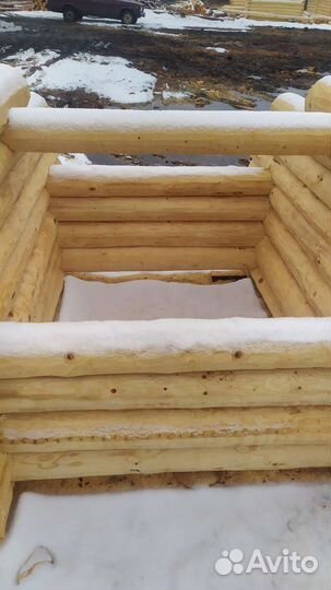 Сруб для колодца