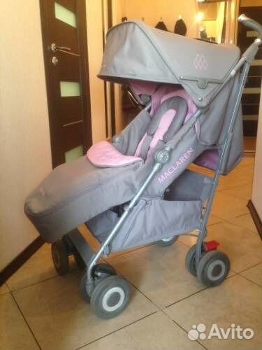 Коляска Maclaren Techno XLR широкое сидение