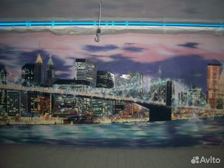 Художественная роспись стен, граффити