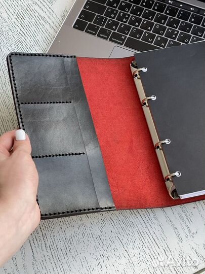 Ежедневник из натуральной кожи с гравировкой