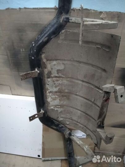 Защита бампера Нива Шевроле