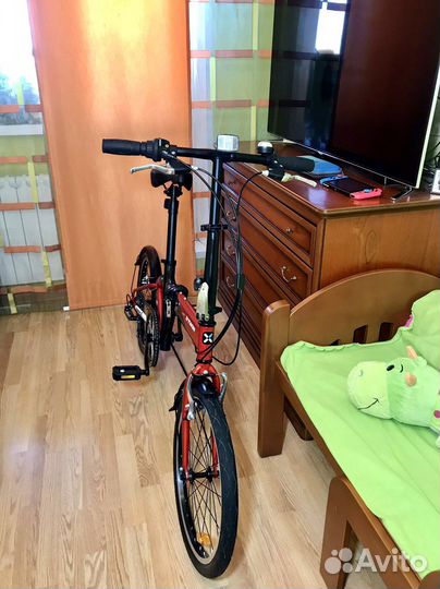 Совсем новый велосипед Btwin Hoptown 3