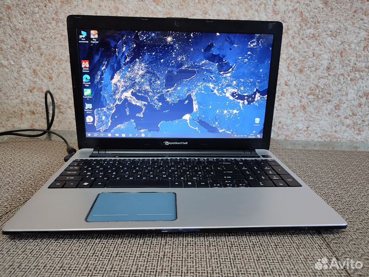 Ноутбук packard bell tx 86 core i5/4 озу/ssd240