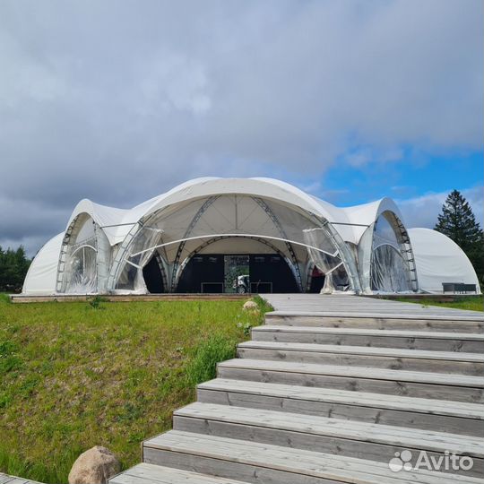 Аренда Шатра у озера для мероприятий