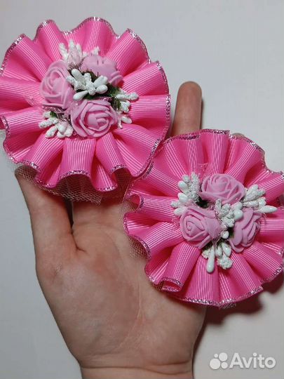 Банты для волос ручной работы