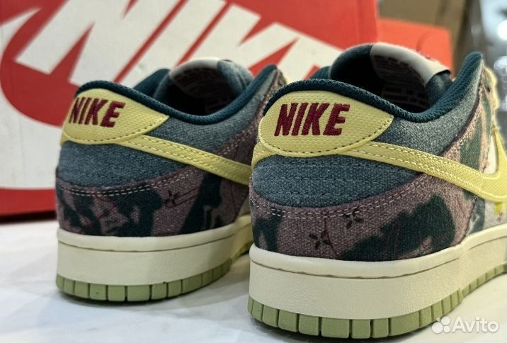 Кроссовки nike dunk LOW SP community garden