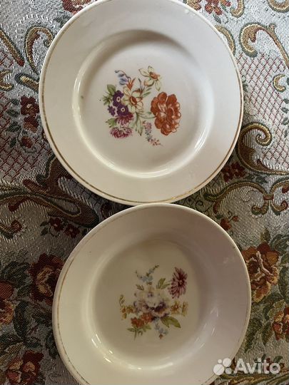 Тарелки блюдца винтаж СССР