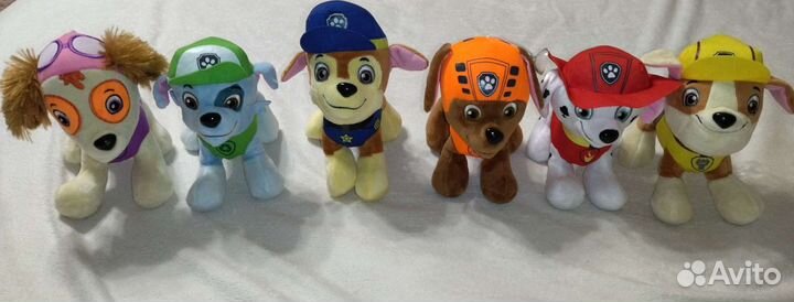 Игрушки щенячий патруль
