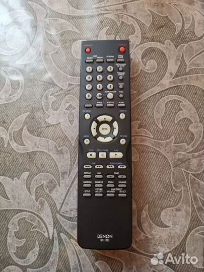 Оригинальный пульт Denon RC-1037