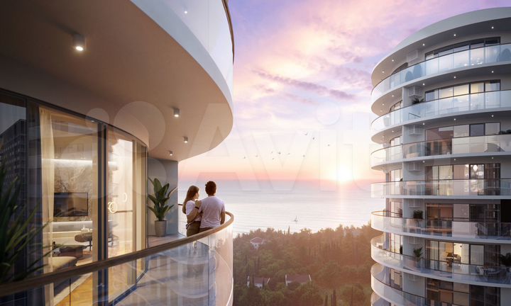 Апартаменты-студия, 34,6 м², 17/20 эт.