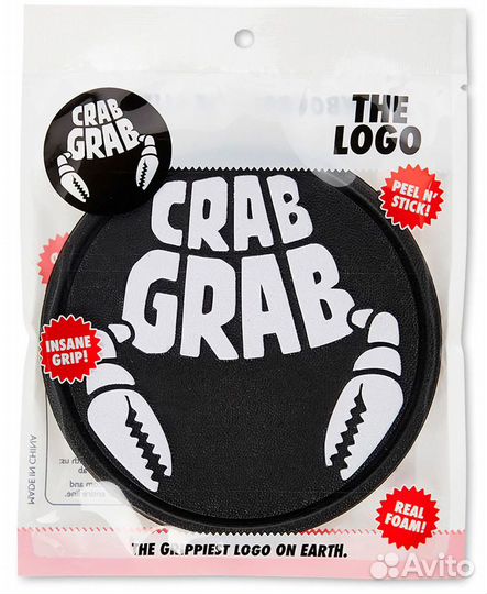 Стомп для сноуборда crabgrab THE logo Black Res984
