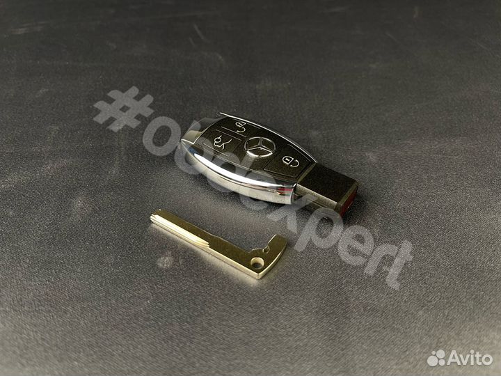Ключ рыбка Mercedes BE Keyless + 1 токен vvdi