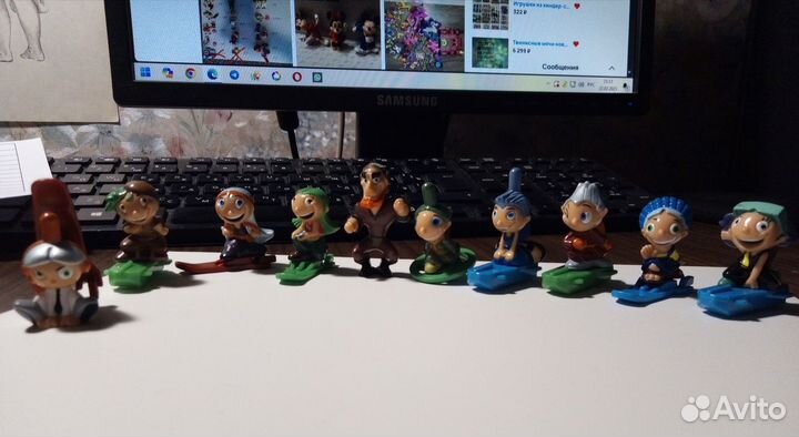 Игрушки из киндера