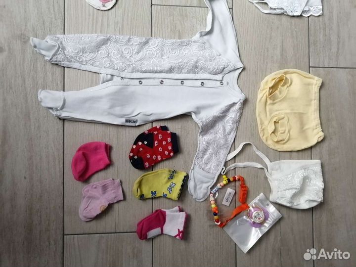 Детские вещи пакетом от 0 до 3 месяцев