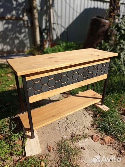 Тумба в прихожую Консольный столик лофт