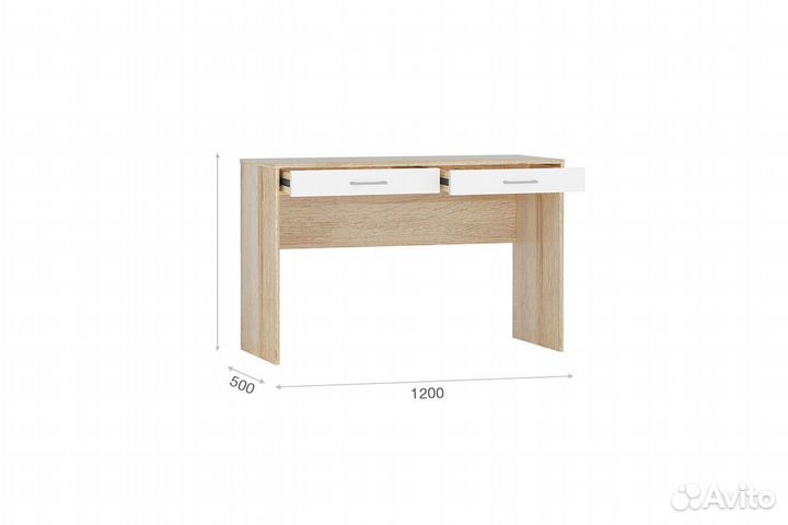 Полка-надставка стола Стелс 120