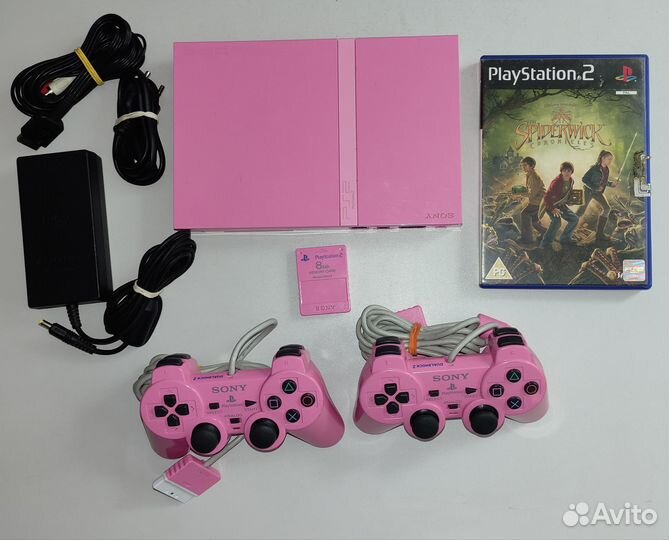 Pink sale playstation 2