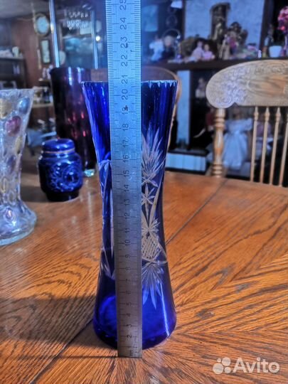 Посуда СССР редкое цветное стекло