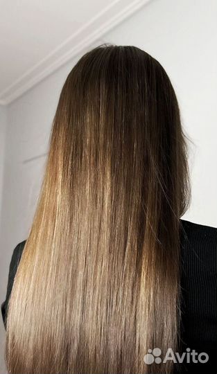 Наращивание волос модель