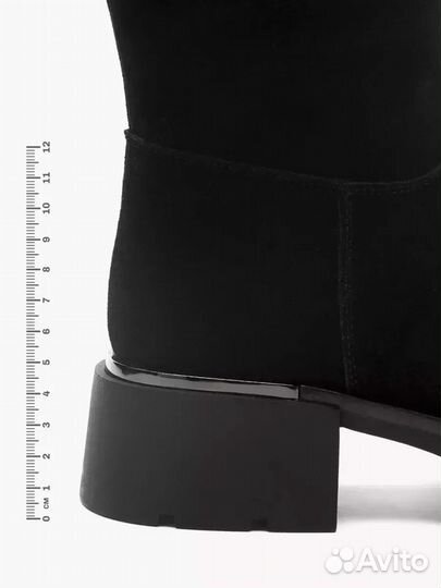 Сапоги натуральная замша 37