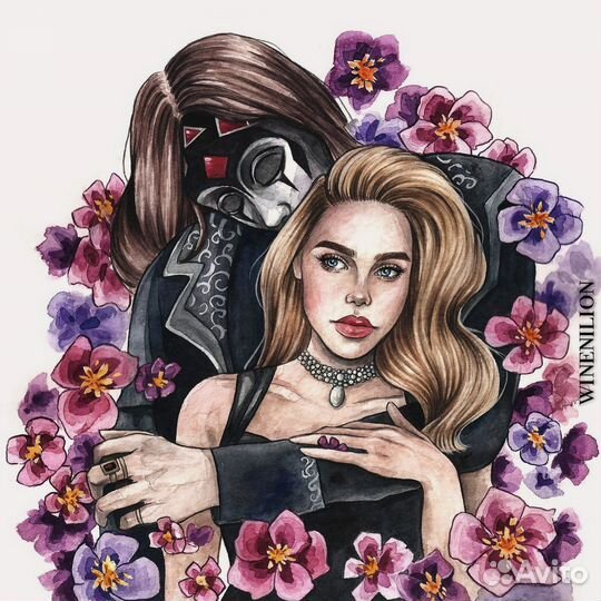 Ваш портрет с любым героем из Клуба Романтики