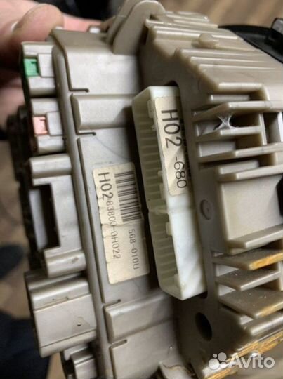 Панель приборов Peugeot 107