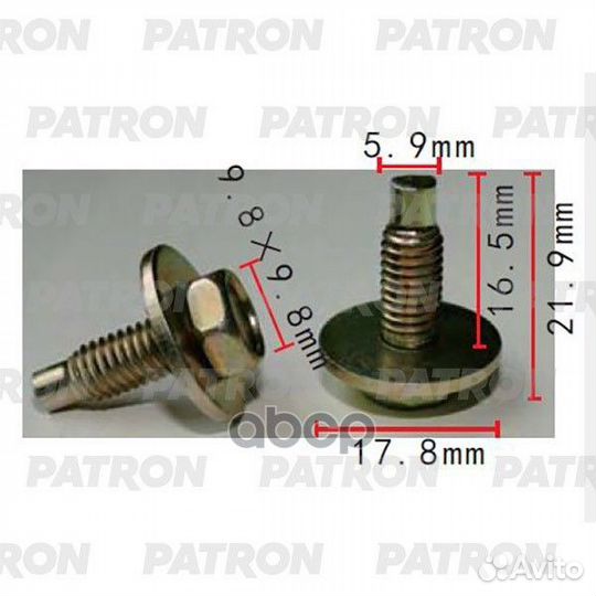 Винт металлический Применяемость: Болт Шайба T1