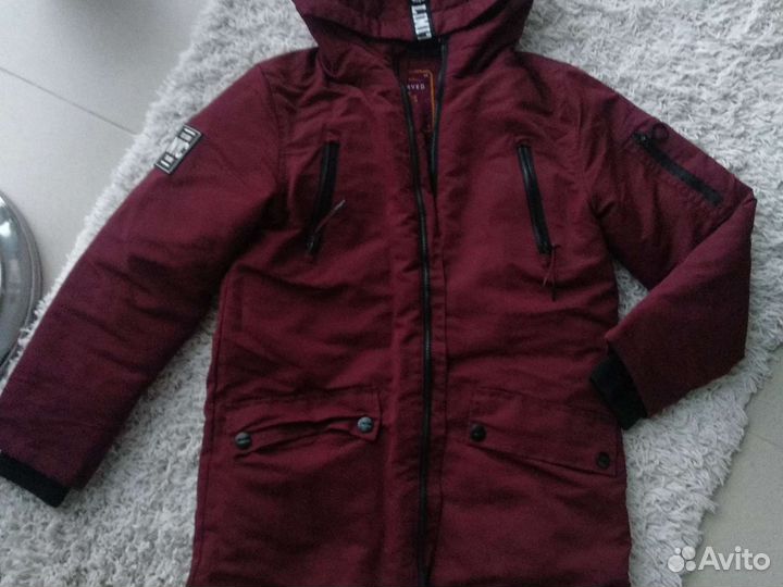 Парка для мальчика демисезон, р140