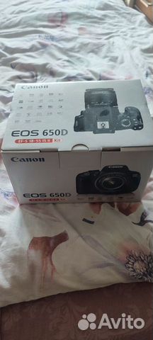 Canon 650d с объективом