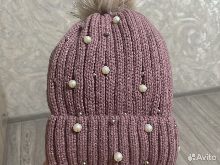 Шапка зимняя женская новая