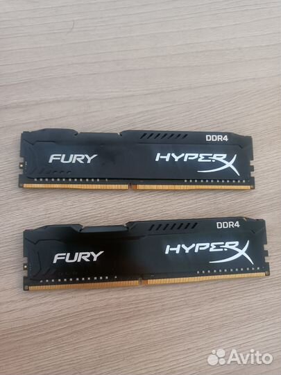 Kingston HyperX fury Black Series 16gb ddr4
