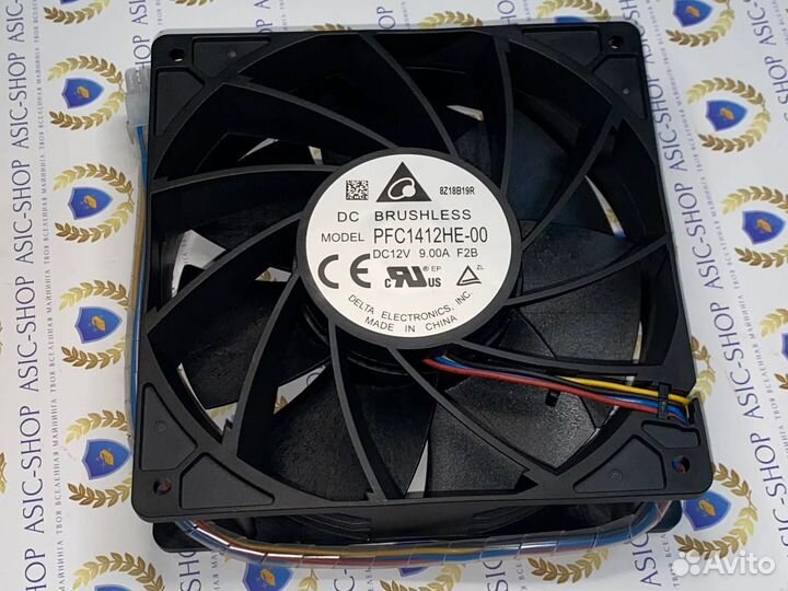 Кулер/Вентилятор Delta 9A 14x14 4 пин оригинальный