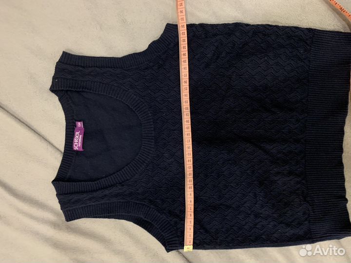 Жилетка для девочки школьная