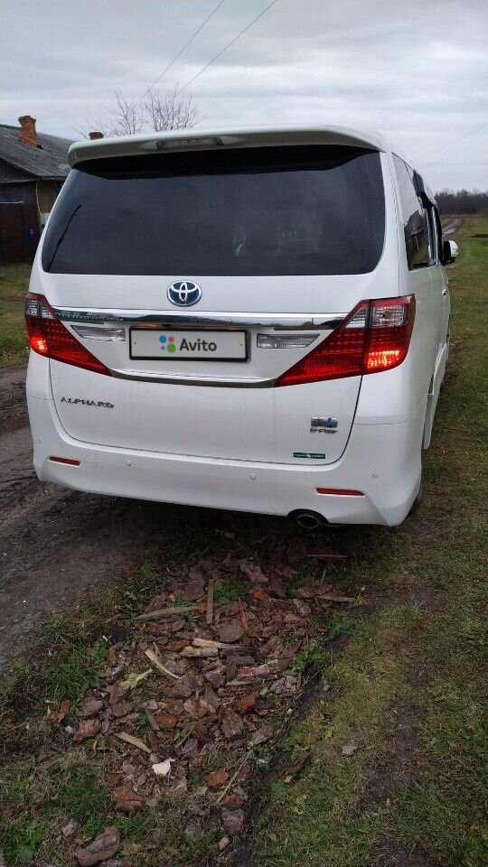 Toyota Alphard: фото владельца