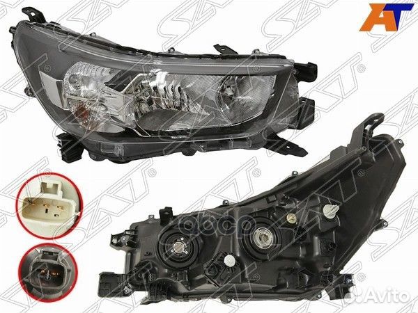 Фара toyota hilux 20- RH галоген ST-212-20AKR Sat