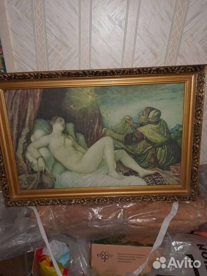 Картина репродукция Даная